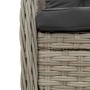 Set comedor de jardín 5 pzas cojines ratán sintético gris claro de , Conjuntos de jardín - Ref: Foro24-3262904, Precio: 528,3...