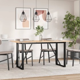 Patas de mesa de comedor estructura O acero 140x60x73 cm de , Patas para mesas - Ref: Foro24-357887, Precio: 89,99 €, Descuen...