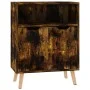 Aparador de madera de ingeniería roble ahumado 60x30x72 cm de vidaXL, Aparadores - Ref: Foro24-326830, Precio: 71,91 €, Descu...