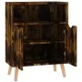 Aparador de madera de ingeniería roble ahumado 60x30x72 cm de vidaXL, Aparadores - Ref: Foro24-326830, Precio: 71,91 €, Descu...