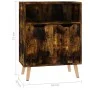 Aparador de madera de ingeniería roble ahumado 60x30x72 cm de vidaXL, Aparadores - Ref: Foro24-326830, Precio: 71,91 €, Descu...