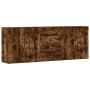 Aparadores 3 uds madera contrachapada roble ahumado de , Aparadores - Ref: Foro24-3276613, Precio: 259,80 €, Descuento: %