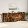Aparadores 3 uds madera contrachapada roble ahumado de , Aparadores - Ref: Foro24-3276613, Precio: 259,80 €, Descuento: %