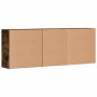 Aparadores 3 uds madera contrachapada roble ahumado de , Aparadores - Ref: Foro24-3276613, Precio: 259,80 €, Descuento: %