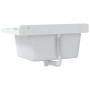Fregadero utilitario de pared resina blanco 60x40x28 cm de , Fregaderos - Ref: Foro24-4002795, Precio: 78,58 €, Descuento: %