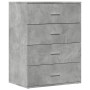 Aparadores 2 uds madera de ingeniería gris hormigón 60x39x80 cm de , Aparadores - Ref: Foro24-3276626, Precio: 193,87 €, Desc...