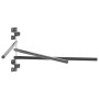 Soporte para manta de montura 3 brazos hierro negro de , Soportes para sillas de montar - Ref: Foro24-172457, Precio: 24,44 €...