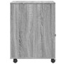Soporte para impresora con ruedas gris Sonoma 60x50x67 cm de , Soportes para impresoras - Ref: Foro24-840630, Precio: 100,74 ...