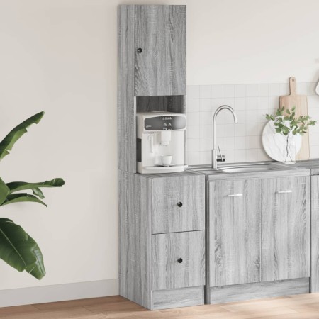 Mueble de cocina madera de ingeniería gris Sonoma 35x50x180 cm de , Armarios de cocina - Ref: Foro24-840763, Precio: 95,47 €,...