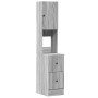 Mueble de cocina madera de ingeniería gris Sonoma 35x50x180 cm de , Armarios de cocina - Ref: Foro24-840763, Precio: 95,47 €,...