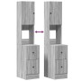 Mueble de cocina madera de ingeniería gris Sonoma 35x50x180 cm de , Armarios de cocina - Ref: Foro24-840763, Precio: 95,47 €,...