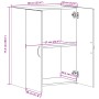 Armario archivador madera ingeniería gris hormigón 60x32x77,5cm de , Armarios archivadores - Ref: Foro24-840768, Precio: 66,0...