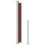 Toldo lateral retráctil para patio marrón 200x300 cm de , Sombrillas - Ref: Foro24-313414, Precio: 108,46 €, Descuento: %