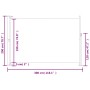 Toldo lateral retráctil para patio marrón 200x300 cm de , Sombrillas - Ref: Foro24-313414, Precio: 108,46 €, Descuento: %