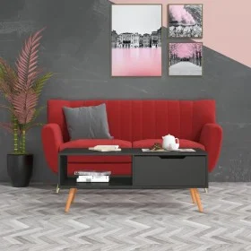 Mueble de TV madera de ingeniería gris 100x49,5x43 cm de vidaXL, Mesas de centro - Ref: Foro24-326788, Precio: 75,93 €, Descu...