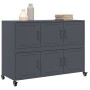 Aparador acero gris antracita 100,5x39x72 cm de , Aparadores - Ref: Foro24-846742, Precio: 183,41 €, Descuento: %