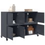 Aparador acero gris antracita 100,5x39x72 cm de , Aparadores - Ref: Foro24-846742, Precio: 183,41 €, Descuento: %