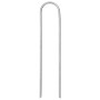 Clavijas de tierra forma U 50 uds acero galvanizado 15x3,5 cm de , Accesorios para tiendas de campaña - Ref: Foro24-4009364, ...