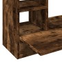 Escritorio de pared madera ingeniería roble ahumado 105x48x75cm de , Escritorios - Ref: Foro24-847972, Precio: 76,44 €, Descu...