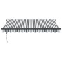 Toldo retráctil automático luz LED antracita blanco 350x250 cm de , Toldos - Ref: Foro24-3310229, Precio: 528,76 €, Descuento: %