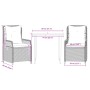 Set comedor de jardín 3 pzas con cojines ratán sintético beige de , Conjuntos de jardín - Ref: Foro24-3263013, Precio: 305,42...