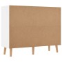 Aparador madera de ingeniería blanco brillante 90x30x72 cm de vidaXL, Aparadores - Ref: Foro24-326819, Precio: 148,21 €, Desc...