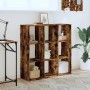 Estantería madera de ingeniería roble ahumado 102x32x102 cm de , Librerías y estanterías - Ref: Foro24-852820, Precio: 85,73 ...