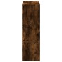 Estantería madera de ingeniería roble ahumado 102x32x102 cm de , Librerías y estanterías - Ref: Foro24-852820, Precio: 85,73 ...