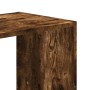 Estantería madera de ingeniería roble ahumado 102x32x102 cm de , Librerías y estanterías - Ref: Foro24-852820, Precio: 85,73 ...