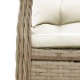 Set comedor de jardín 9 pzas con cojines ratán sintético beige de , Conjuntos de jardín - Ref: Foro24-3262888, Precio: 1,00 €...