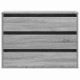 Cajonera de esquina madera ingeniería gris Sonoma 80x41x58 cm de , Cajoneras - Ref: Foro24-852857, Precio: 108,44 €, Descuent...