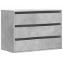 Cajonera de esquina madera ingeniería gris hormigón 80x41x58 cm de , Cajoneras - Ref: Foro24-852855, Precio: 109,36 €, Descue...