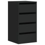 Cajonera de esquina madera de ingeniería negra 40x41x76 cm de , Cajoneras - Ref: Foro24-852862, Precio: 96,85 €, Descuento: %