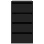 Cajonera de esquina madera de ingeniería negra 40x41x76 cm de , Cajoneras - Ref: Foro24-852862, Precio: 96,85 €, Descuento: %