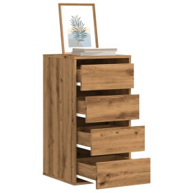Cajonera de esquina madera ingeniería roble artisan 40x41x76 cm de , Cajoneras - Ref: Foro24-852869, Precio: 87,99 €, Descuen...