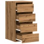 Cajonera de esquina madera ingeniería roble artisan 40x41x76 cm de , Cajoneras - Ref: Foro24-852869, Precio: 87,99 €, Descuen...
