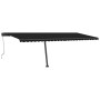 Toldo de pie automático gris antracita 600x350 cm de , Toldos - Ref: Foro24-3069889, Precio: 851,10 €, Descuento: %