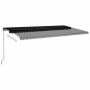 Toldo de pie automático gris antracita 600x350 cm de , Toldos - Ref: Foro24-3069889, Precio: 851,10 €, Descuento: %