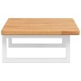 Estante de lavabo de pared de acero y madera maciza de roble de , Tocadores de baño - Ref: Foro24-3302336, Precio: 86,70 €, D...