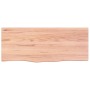 Estante de lavabo de pared de acero y madera maciza de roble de , Tocadores de baño - Ref: Foro24-3302568, Precio: 95,12 €, D...