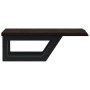 Estante de lavabo de pared de acero y madera maciza de roble de , Tocadores de baño - Ref: Foro24-3302575, Precio: 57,44 €, D...