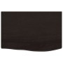 Estante de lavabo de pared de acero y madera maciza de roble de , Tocadores de baño - Ref: Foro24-3302580, Precio: 70,59 €, D...