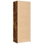 Aparador alto madera de ingeniería roble ahumado 70x42,5x185 cm de , Aparadores - Ref: Foro24-3281431, Precio: 190,96 €, Desc...