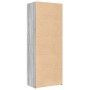 Aparador alto madera de ingeniería gris Sonoma 70x42,5x185 cm de , Aparadores - Ref: Foro24-3281425, Precio: 179,41 €, Descue...
