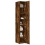 Aparador de madera de ingeniería roble ahumado 30x42,5x185 cm de , Aparadores - Ref: Foro24-3281396, Precio: 130,15 €, Descue...