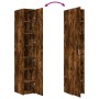 Aparador de madera de ingeniería roble ahumado 30x42,5x185 cm de , Aparadores - Ref: Foro24-3281396, Precio: 130,15 €, Descue...