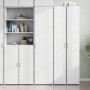 Aparador de madera de ingeniería blanco 45x42,5x185 cm de , Aparadores - Ref: Foro24-3281406, Precio: 181,56 €, Descuento: %