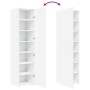 Aparador de madera de ingeniería blanco 45x42,5x185 cm de , Aparadores - Ref: Foro24-3281406, Precio: 181,56 €, Descuento: %