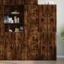 Aparador de madera de ingeniería roble ahumado 45x42,5x185 cm de , Aparadores - Ref: Foro24-3281410, Precio: 163,68 €, Descue...