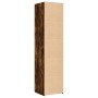 Aparador de madera de ingeniería roble ahumado 45x42,5x185 cm de , Aparadores - Ref: Foro24-3281410, Precio: 163,68 €, Descue...